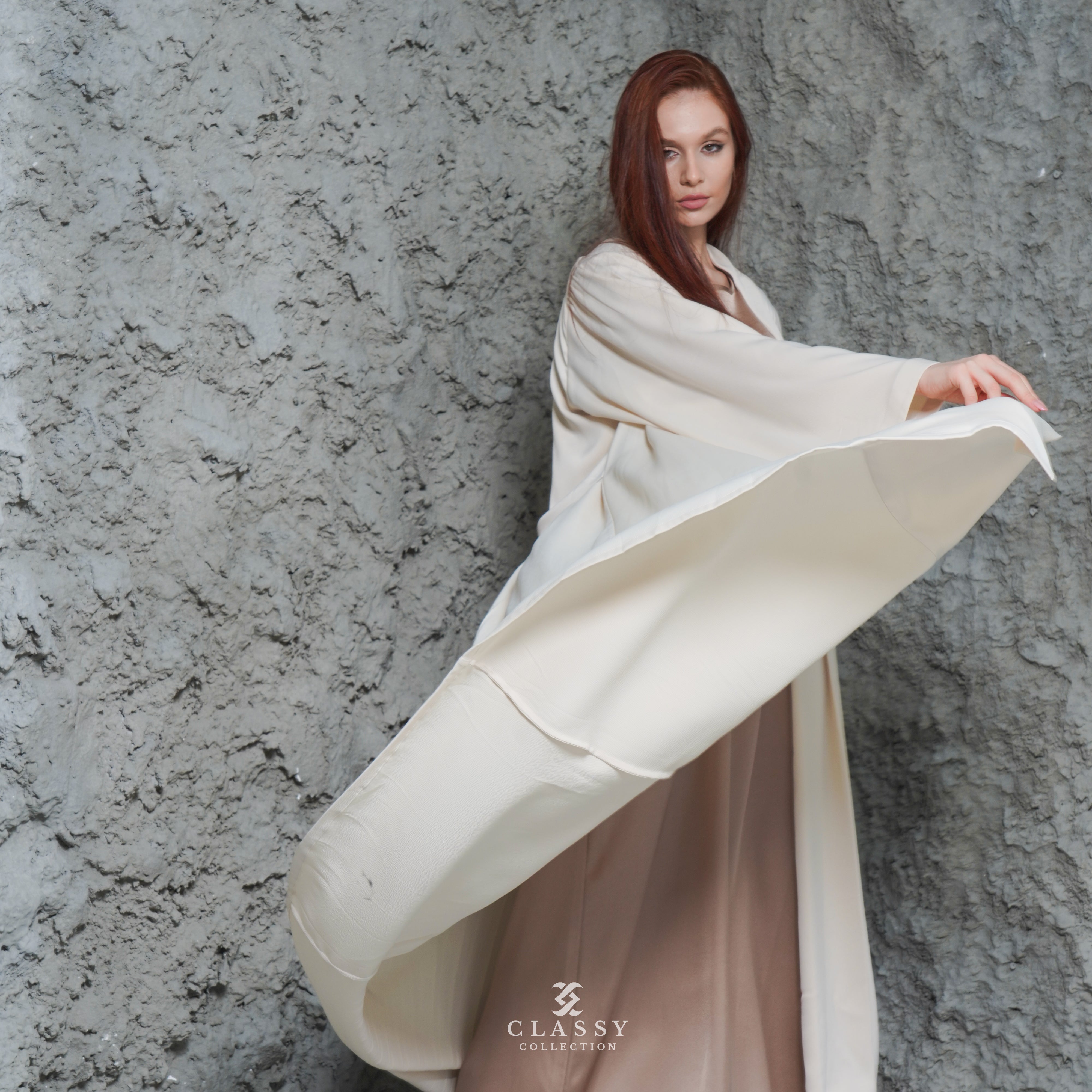 CREPE FABRIC ABAYA WITH SPECIAL BACK CUT-Plates004