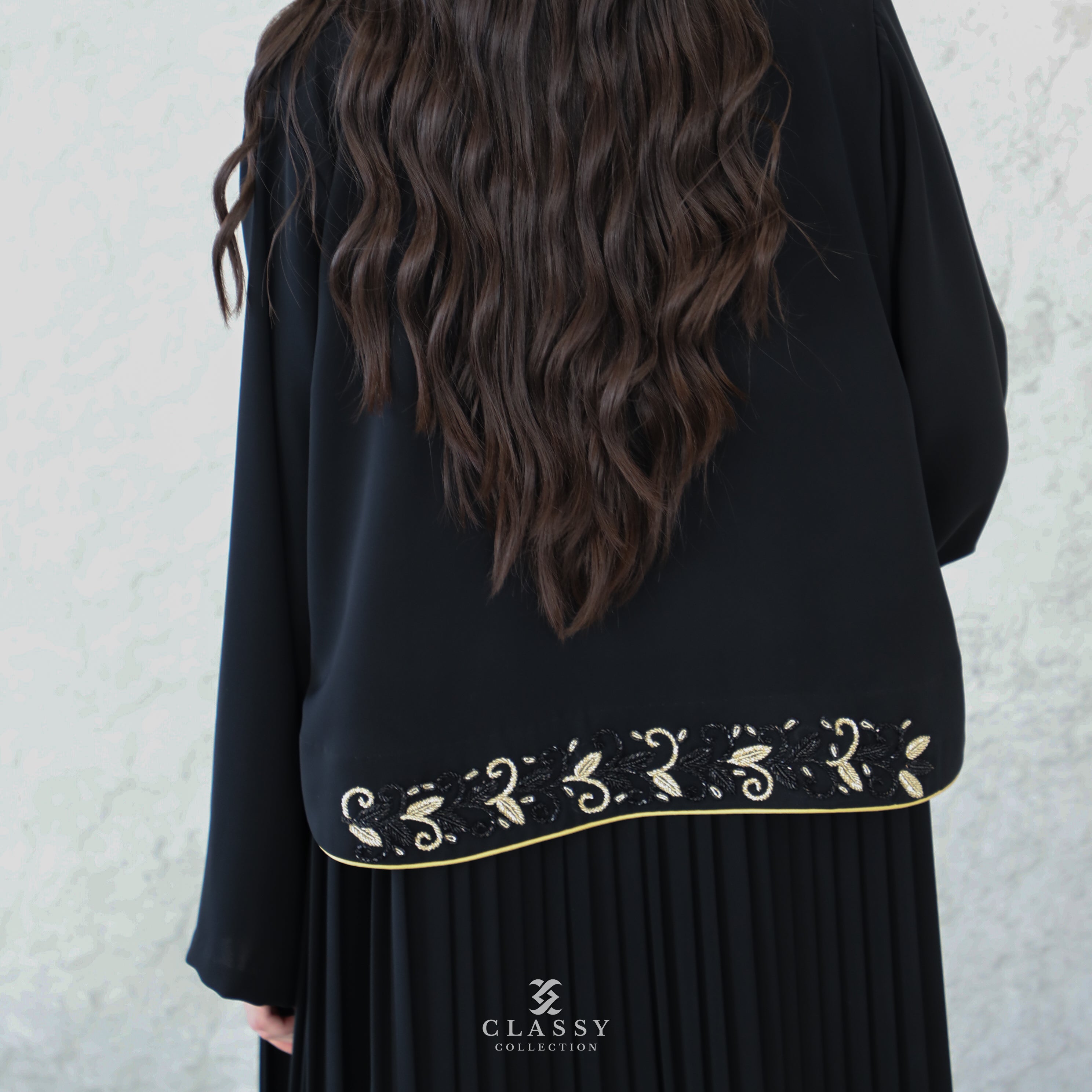 Abaya with Special Back Cut