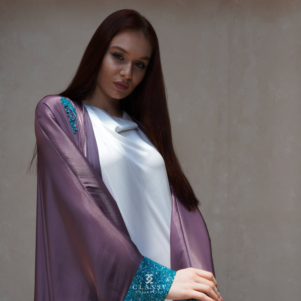 ORGANZA WITH EMBROIDERY
