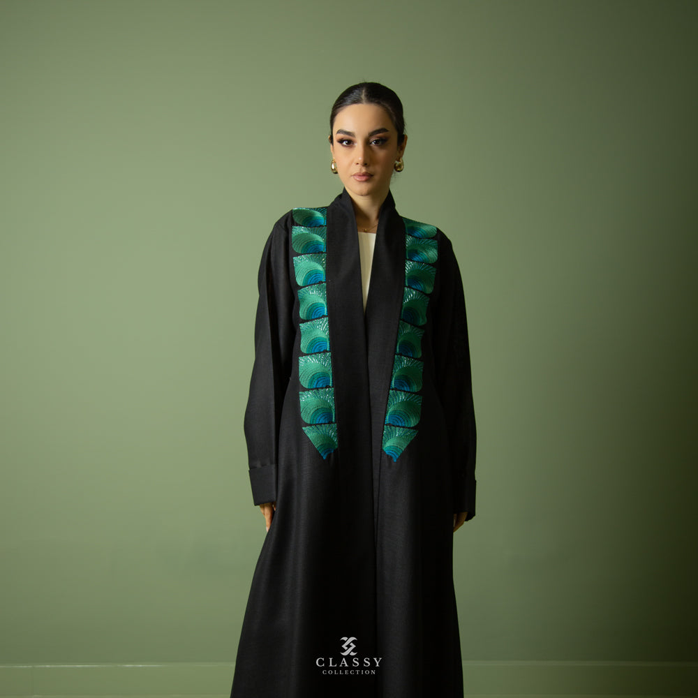 PEACOCK DES - EM03 - BLACK ONLY